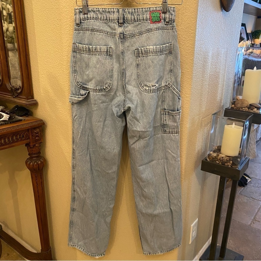 EMPYRE Women Light Blue Tori Carpenter Skate Jeans Size 4